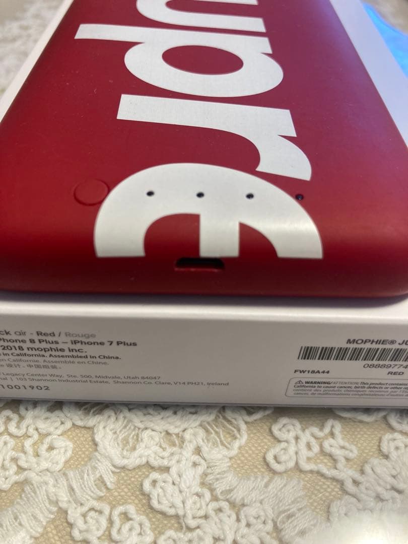 美品シュプリーム mophieコラボケース iPhone7.8plus