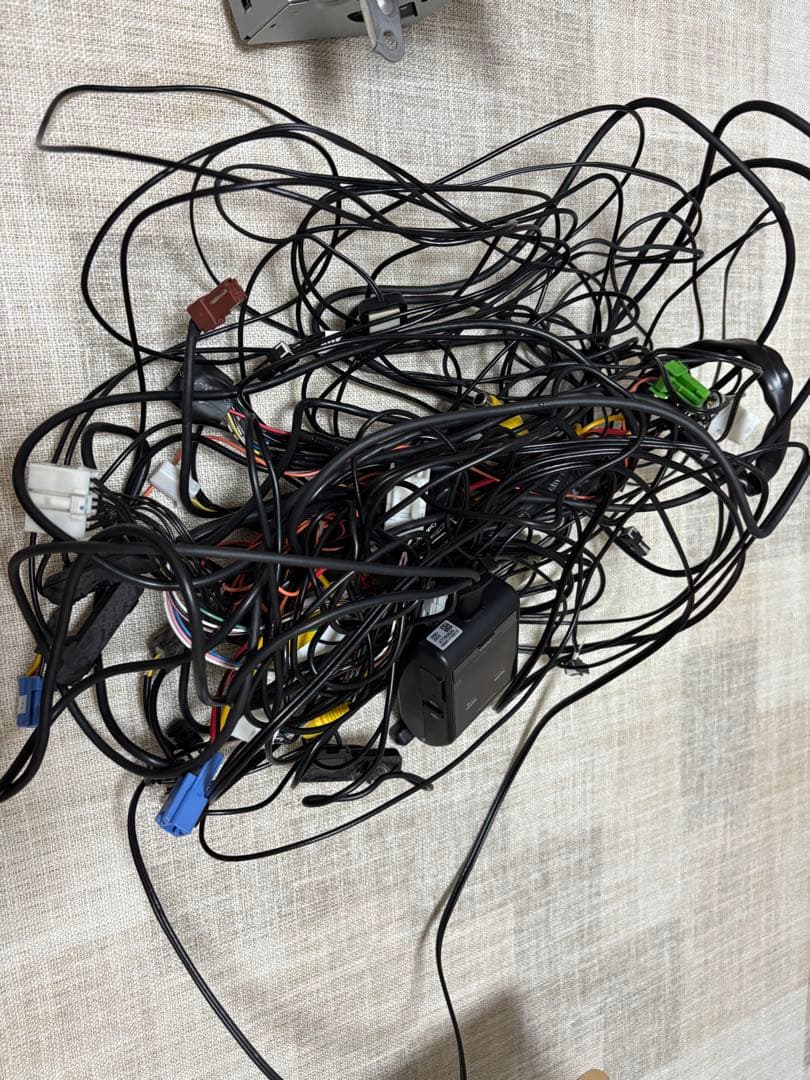 TOYOTA 大型ディスプレイ 08651-009050 配線一式付き