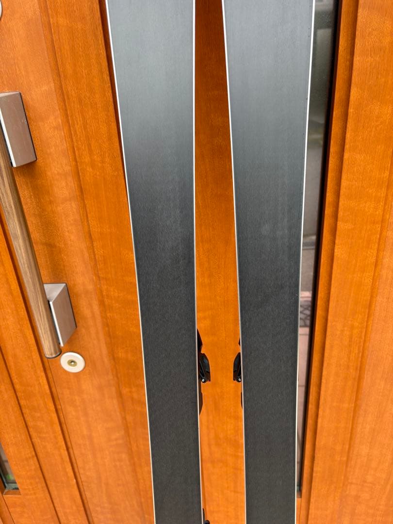 オガサカTC SU 赤 スキー バインディング付き