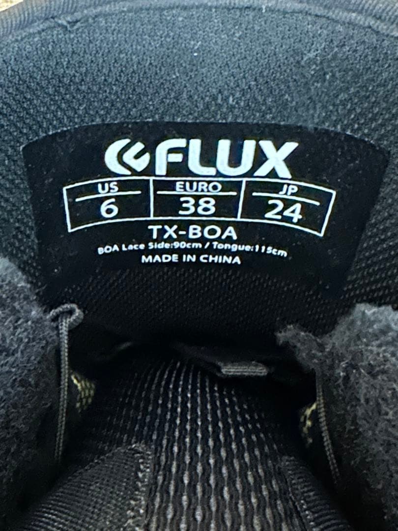 最終値下げ！FLUX TX-BOA 24cm スノーボード　ブーツ フラックス