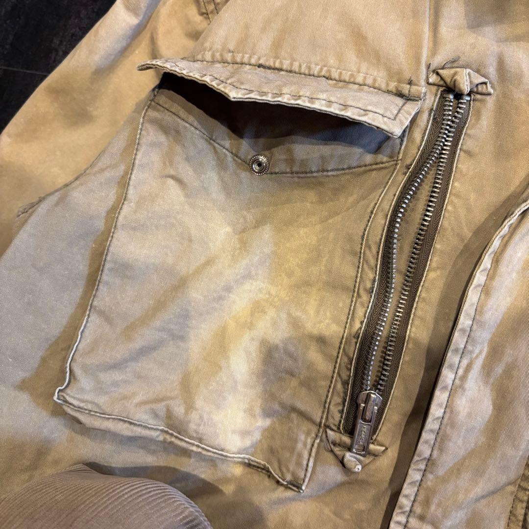 ジャケット・アウター 00s old Stussy M-65 field jacket beige L