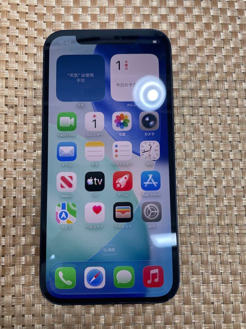 iPhone 12 128 GB ブラック SIMフリー【3423】