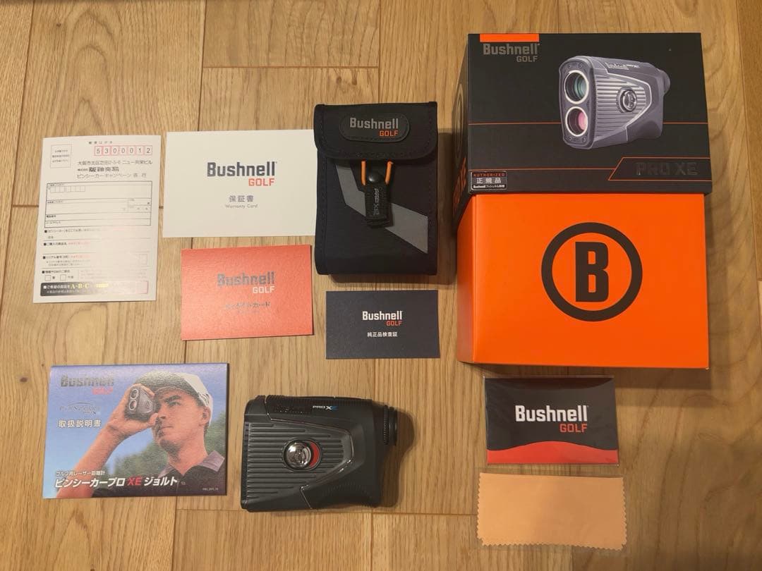 ブッシュネル ピンシーカー Pro XE ジョルト レーザー距離計