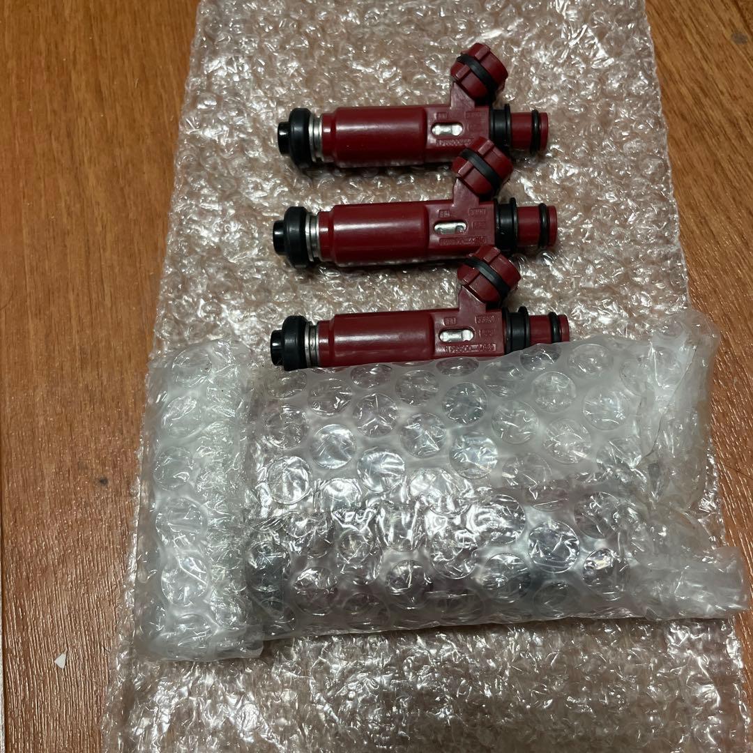 ☆*☆様 NBロードスター等に　未使用 赤 300cc燃料インジェクター 6個セ