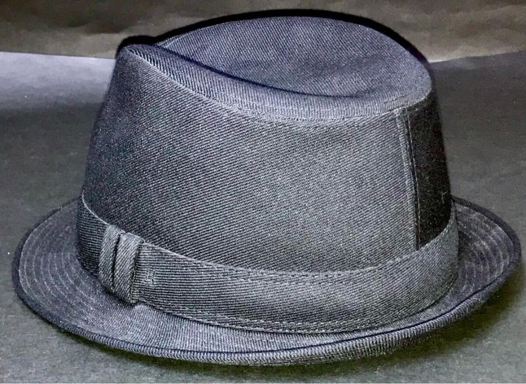 エルメス★高級ウールハット 中折れ 帽子 サイズ61★美品