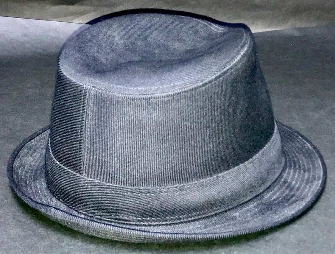 エルメス★高級ウールハット 中折れ 帽子 サイズ61★美品