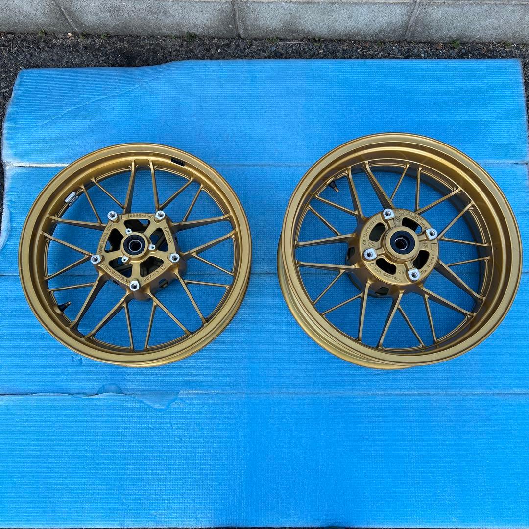 【z900rs用】50th純正ホイール 前後セット