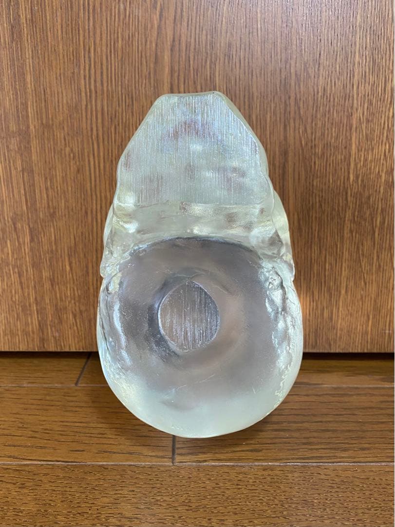 骸骨 スカル 頭蓋骨 ドクロ 髑髏 ガイコツ 置物 インディジョーンズ クリア