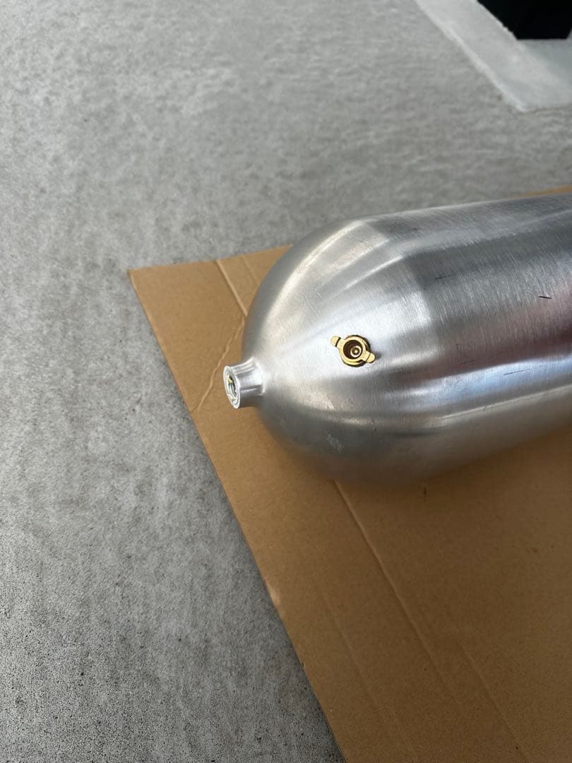 ROAMAIRシームレスタンク　アルミ製　5ガロンタンク