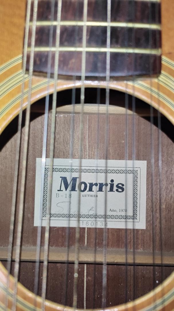 Morris B-18 (ケース付)+エレキギターlegend