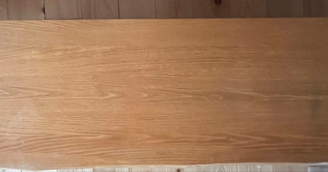 k*m様 頑固おやじ製　栗無垢材　東北の栗の木で作ったTVボード　オイル仕上げ