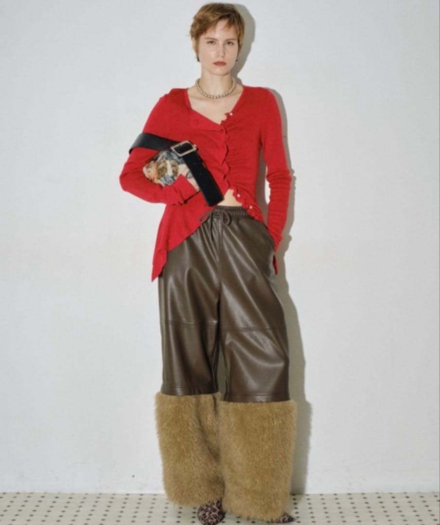 yae 2ウェイブロッキングパンツ 取り外しできるファー付き