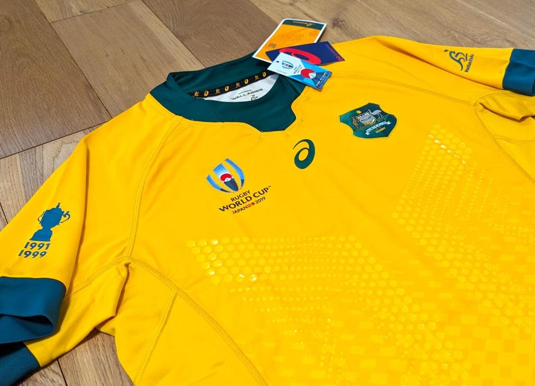 正規品★海外L★オーストラリア ラグビーワールドカップ RWC2019 ジャージ