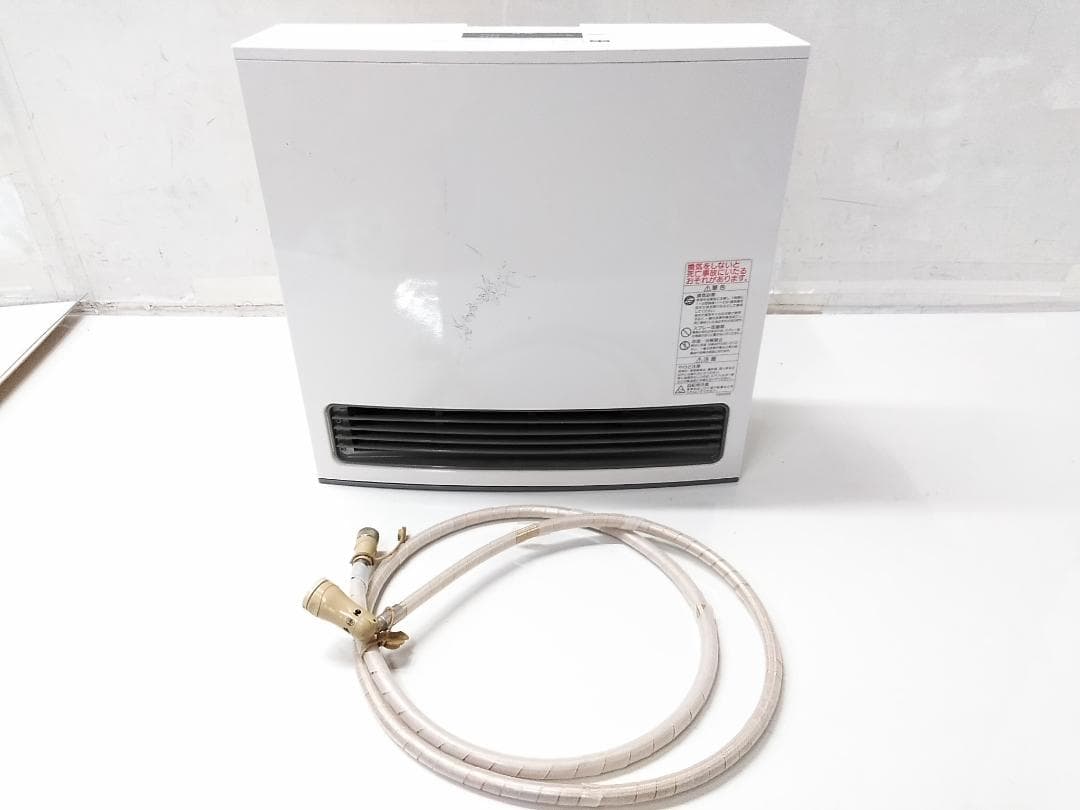 22年 ノーリツ 都市ガス ガスファンヒーター GFH-4006S ホース付き□