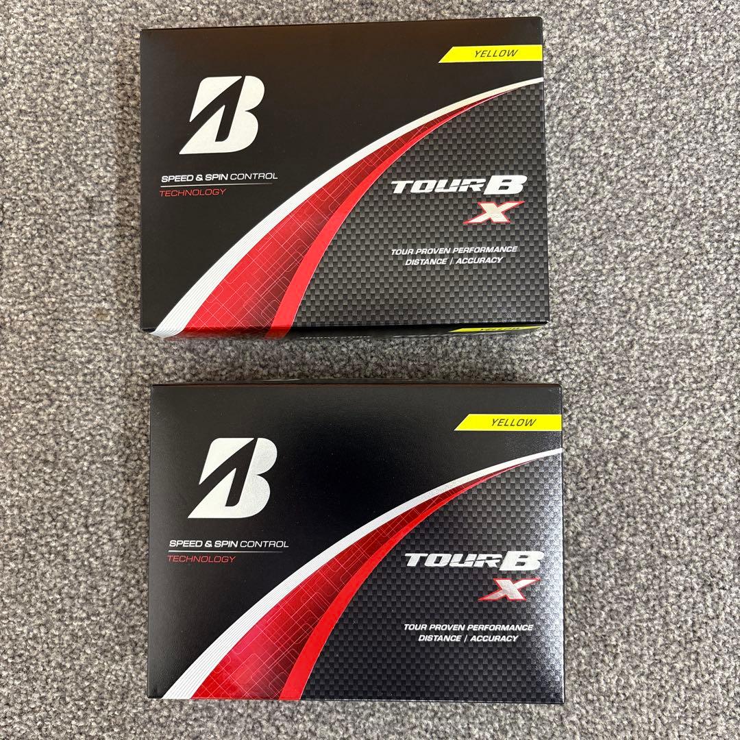 ブリヂストン TOUR B X イエロー 12個入り2ダース