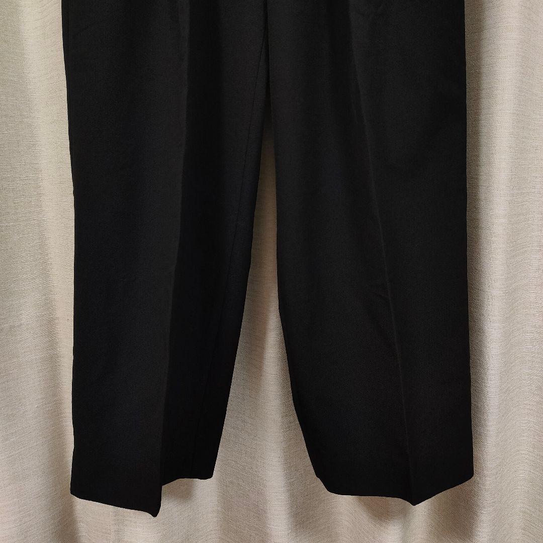 マーカウェア ダブルプリーテッドトラウザーズ オーガニックウールサバイバルクロス