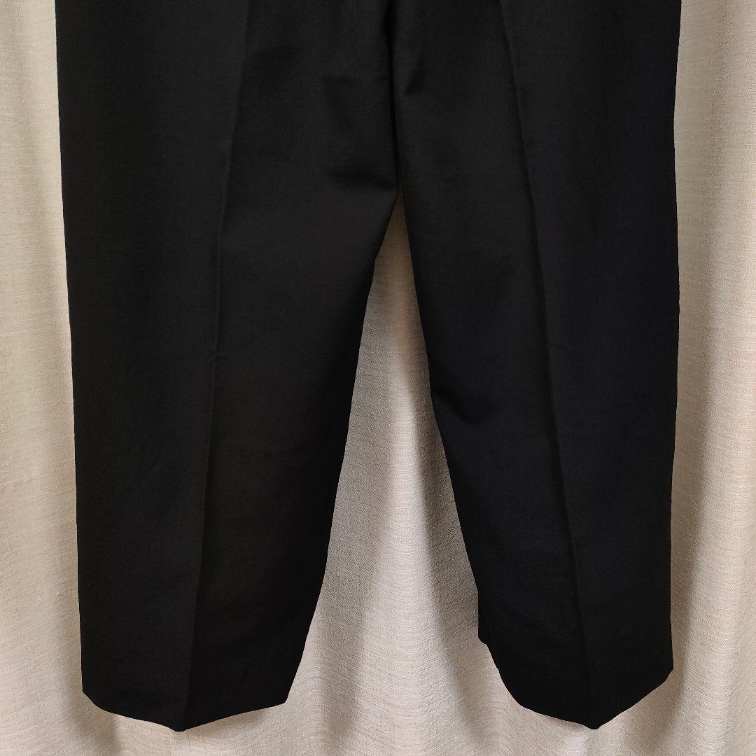 マーカウェア ダブルプリーテッドトラウザーズ オーガニックウールサバイバルクロス