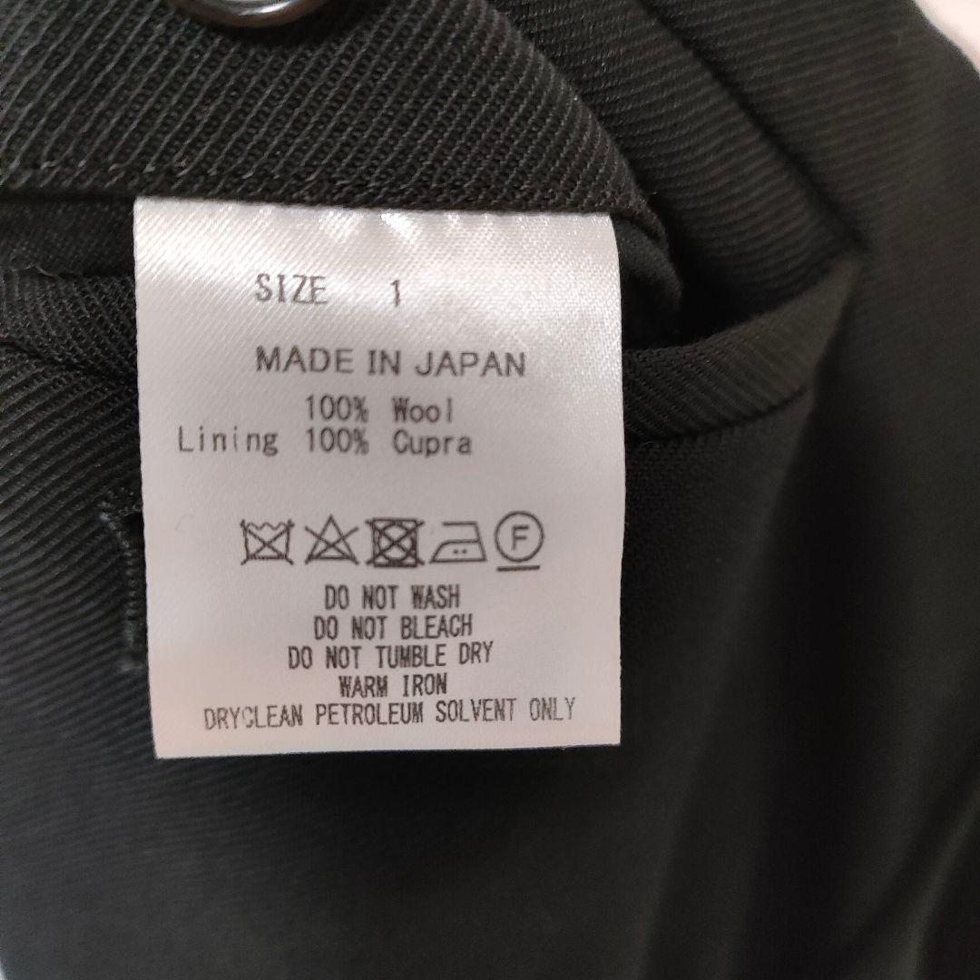 マーカウェア ダブルプリーテッドトラウザーズ オーガニックウールサバイバルクロス