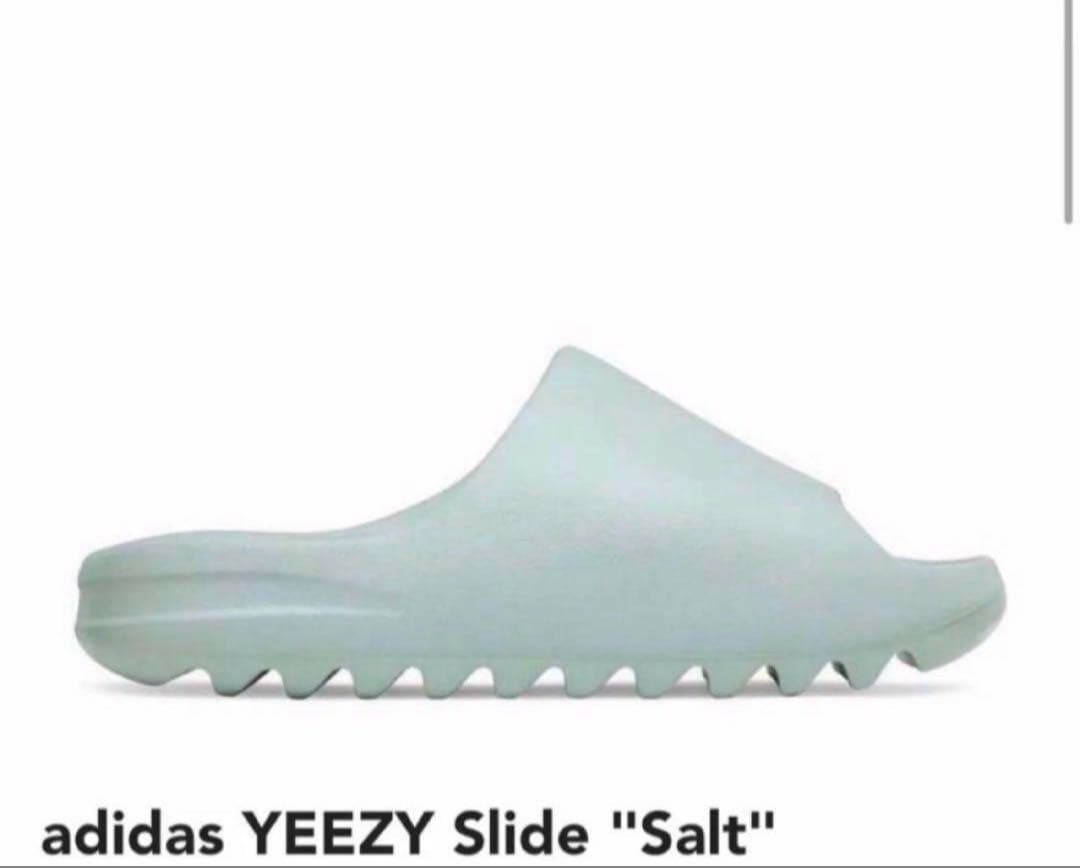 靴 ADIDAS YEEZY SLIDE SALT ID5480 26.5