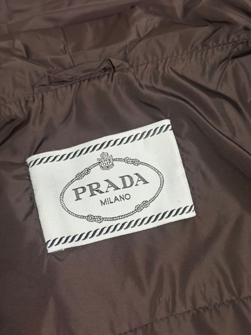 [美品]PRADA ナイロンパーカー 三角ロゴ