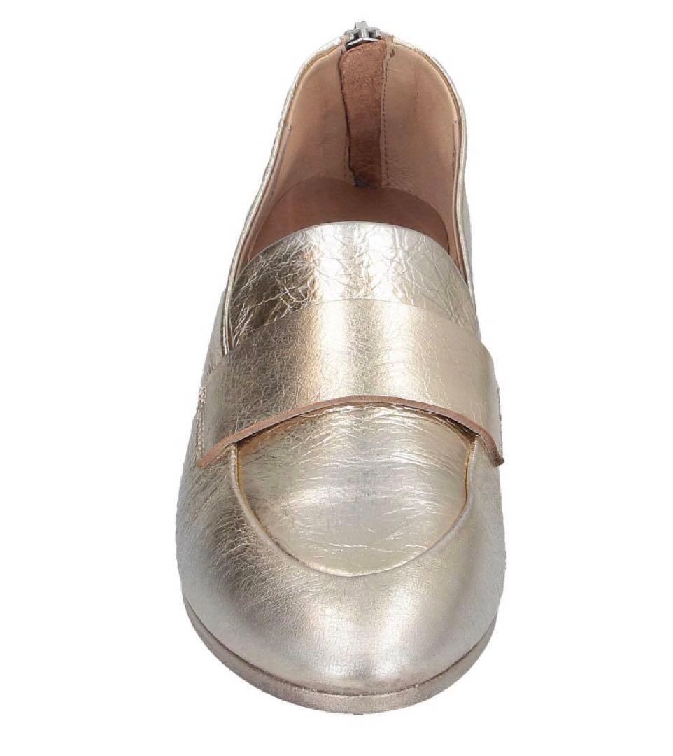 未使用　Marsèll ローファー　プラチナ　37サイズ