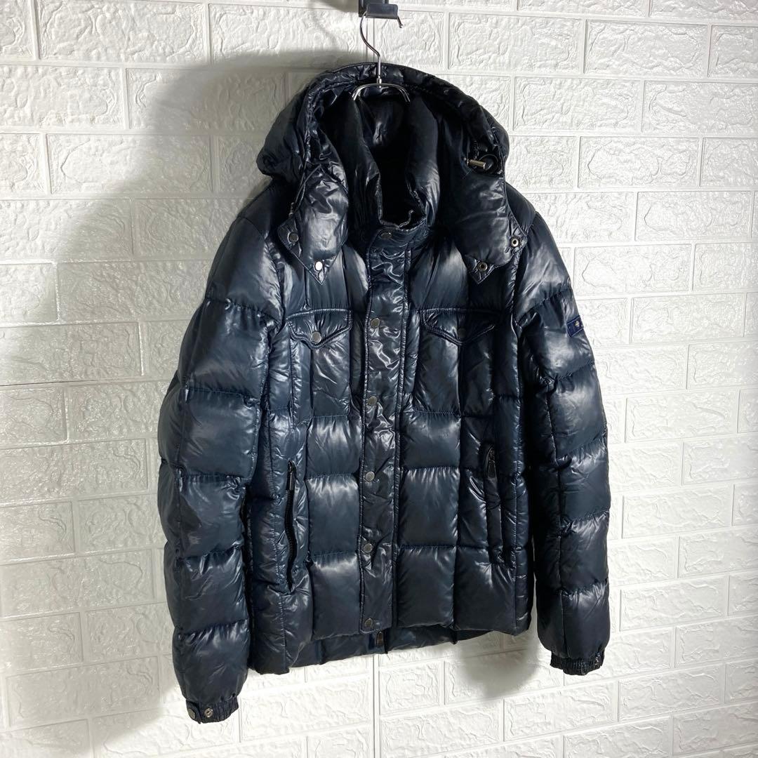 【人気】TATRAS タトラス バラザーノ 光沢 ダウンジャケット 3 ネイビー