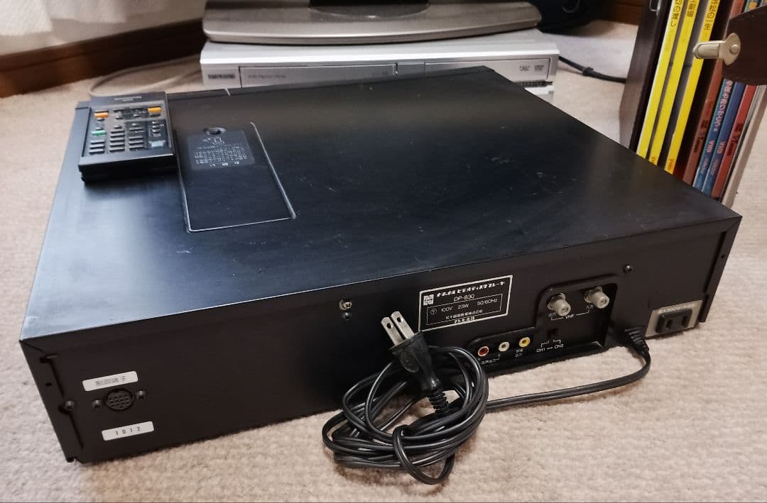 ★美品 National DP-830 VHD プレイヤー カラオケ ソフト付き