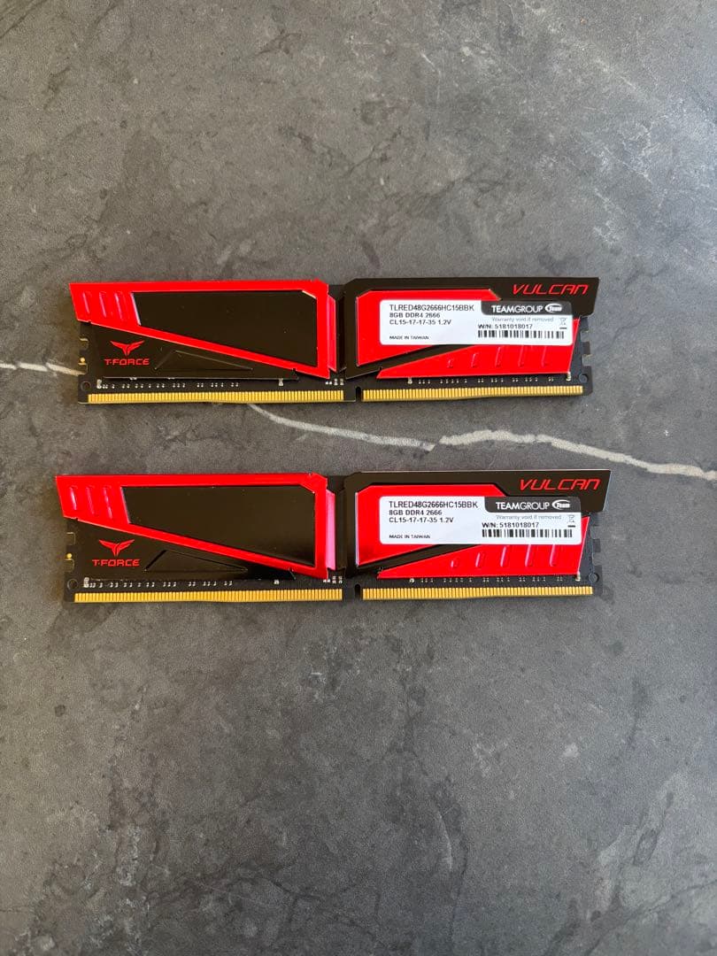 TEAMGROUP 16GB（ 8GB×2 ）DDR4 2666MHz