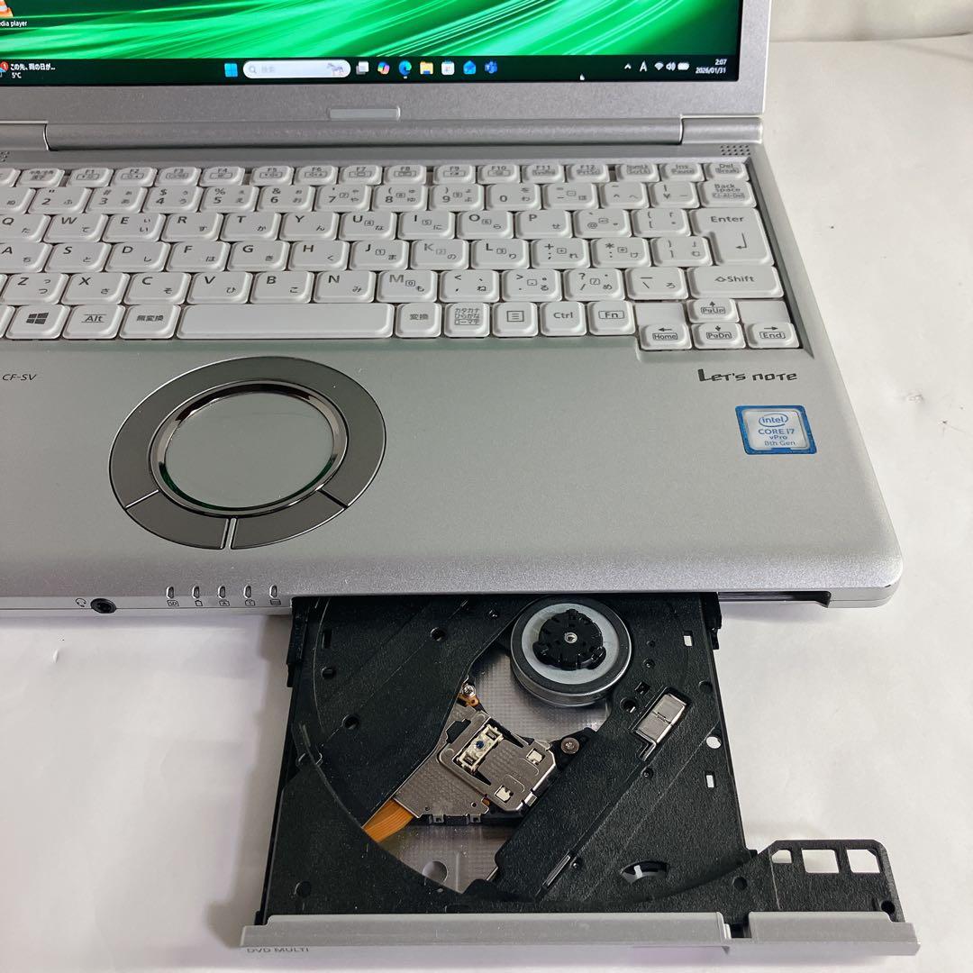 Let's note SV8 /8世代 i7 /16GB 512GB DVD