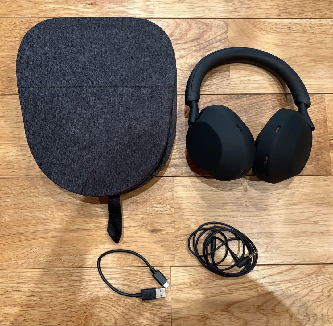 【美品】SONY WH-1000XM5 ヘッドホン カバー付き