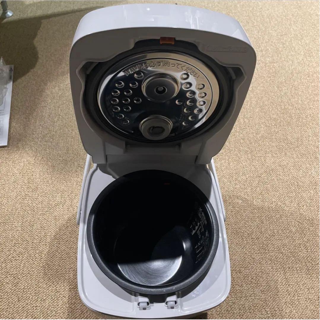 三菱電機 IHジャー炊飯器 炭炊釜 NJ-SE06H-W