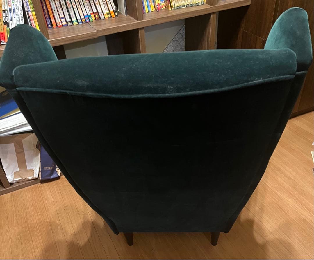 IKEA ストランドモン グリーン　ソファ