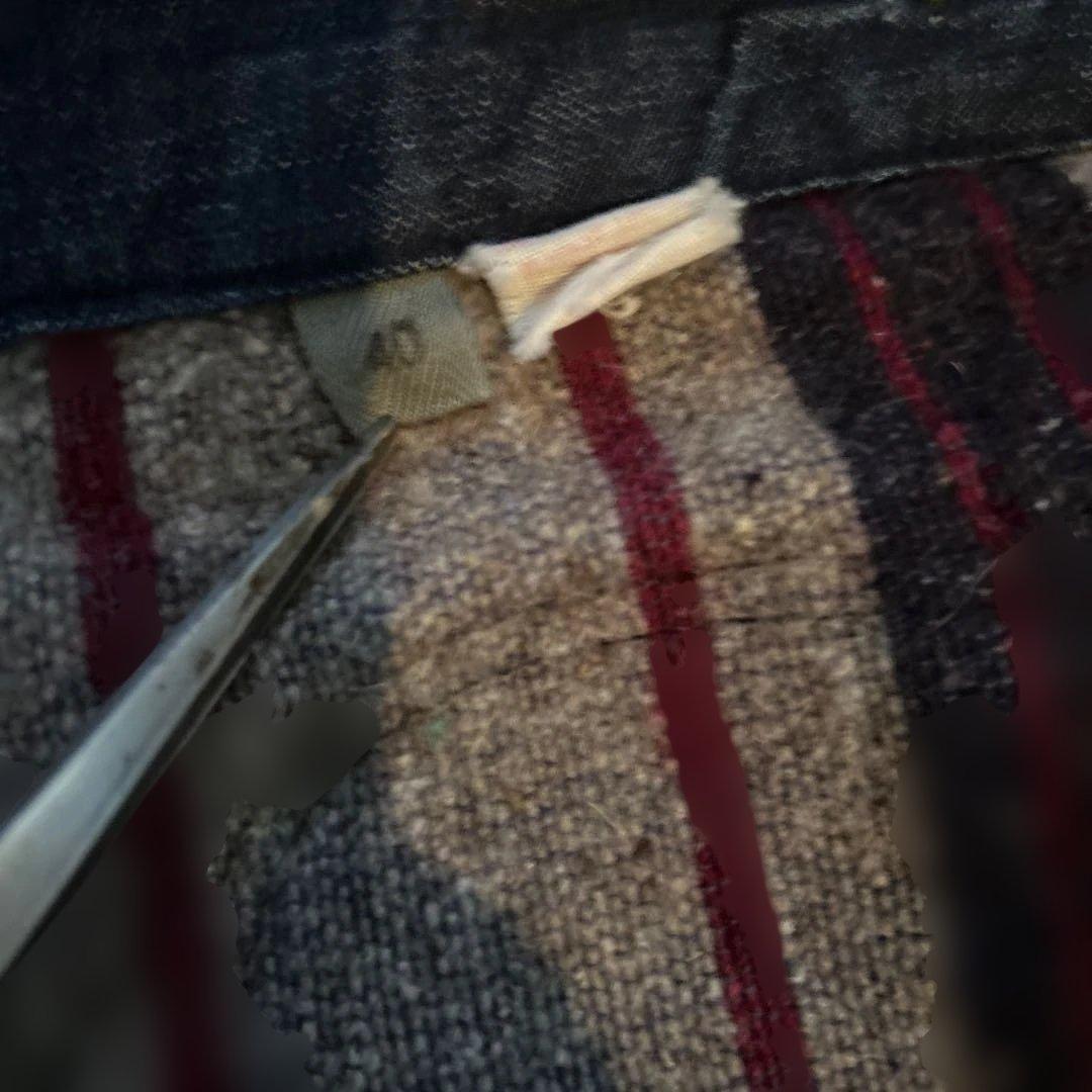 デニムカバーオール コーデュロイ襟