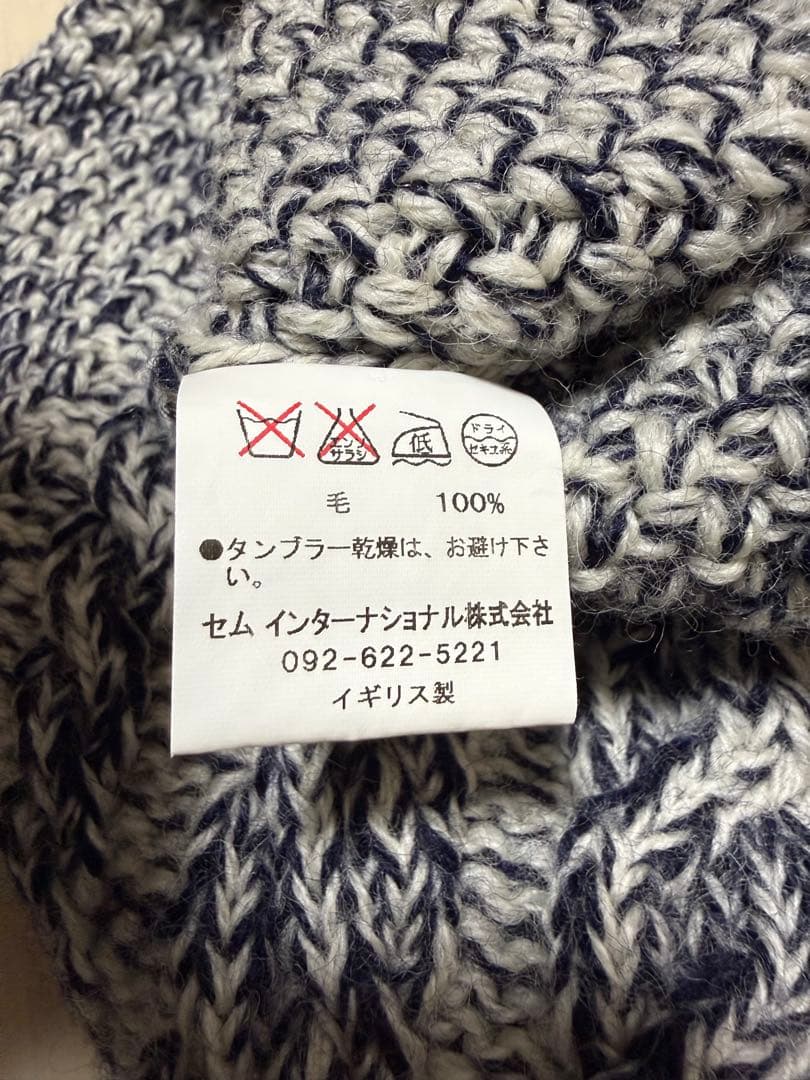 Guernsey Woollens タートルネックセーター M