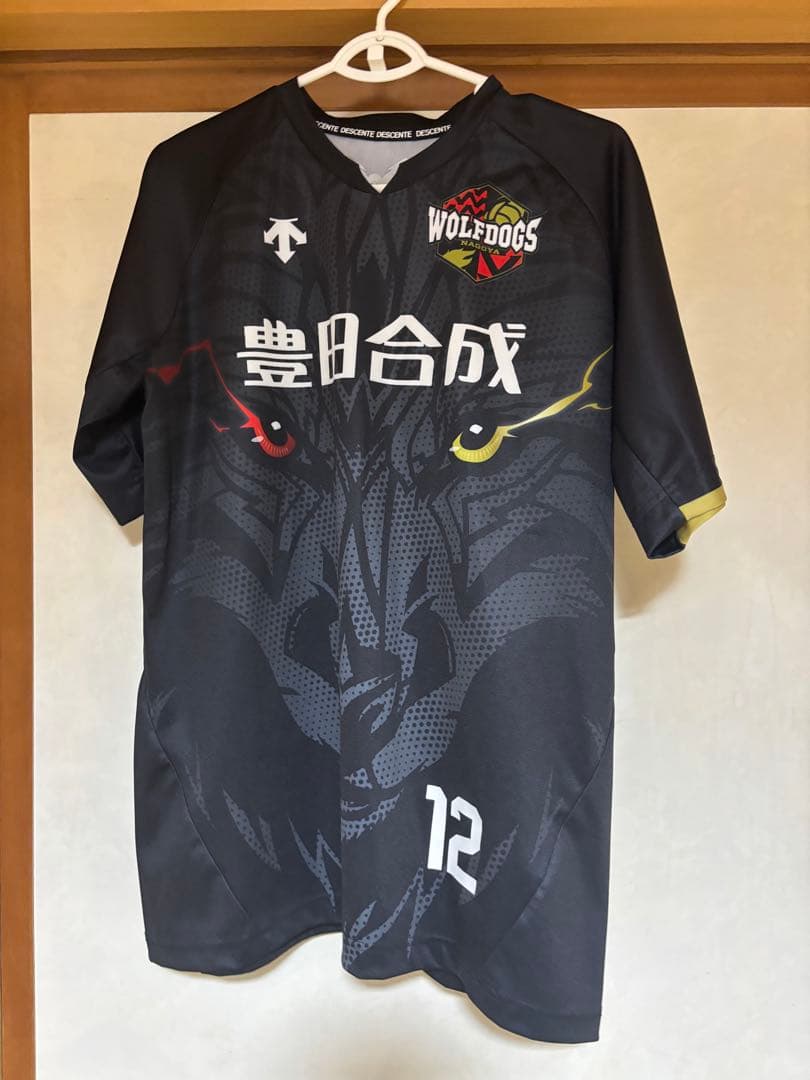 ウルフドッグス名古屋 ユニホーム 黒 水町泰杜 12 ウルド レプリカ