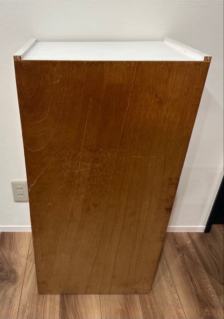 【昭和レトロ】レトロポップチェスト/箪笥/5段引き出し(オレンジ)