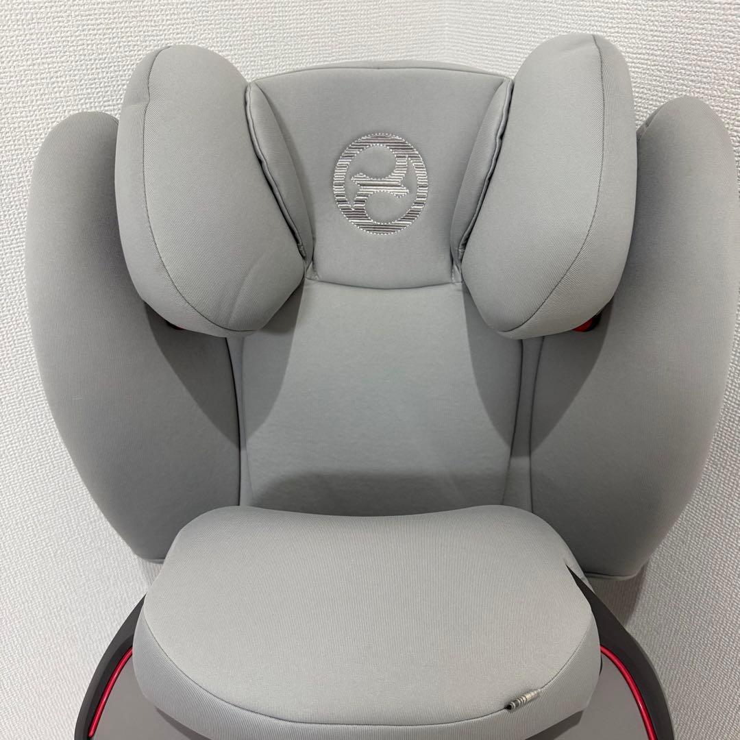 【美品】cybex サイベックス パラスSフィックス マンハッタングレー