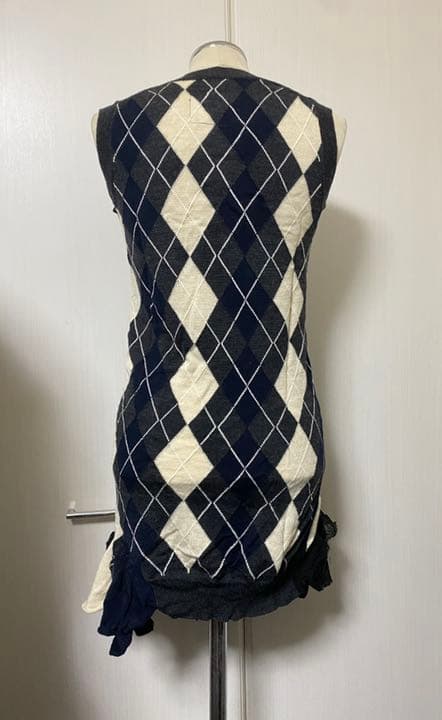 sacai ニットワンピース