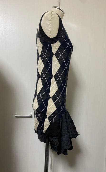 sacai ニットワンピース