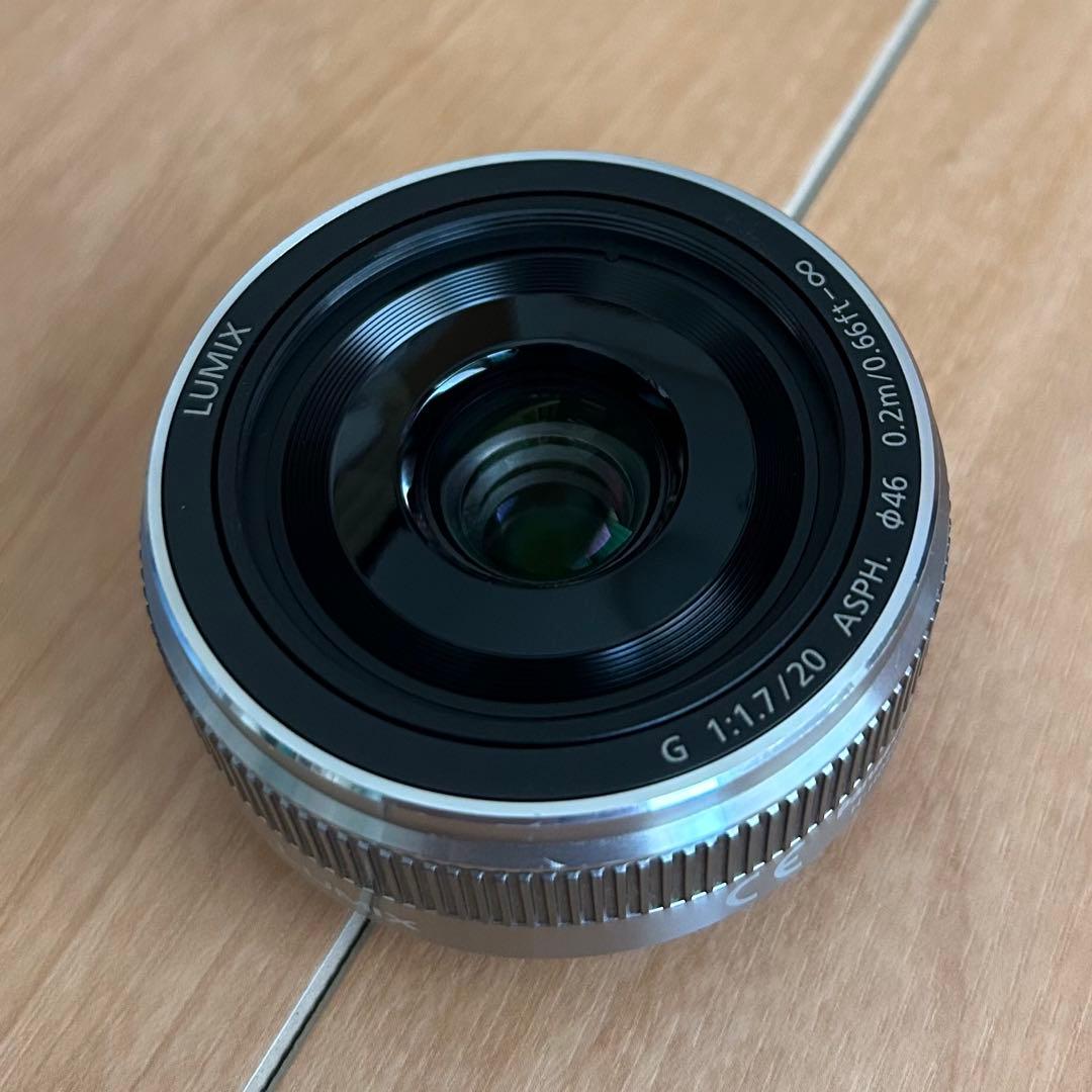 シルバー LUMIX G 20mm F1.7 II ASPH H-H020A