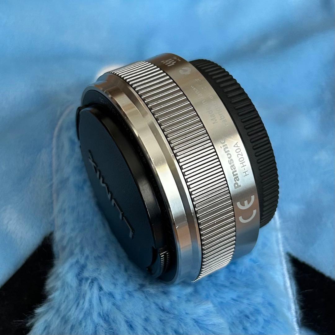 シルバー LUMIX G 20mm F1.7 II ASPH H-H020A