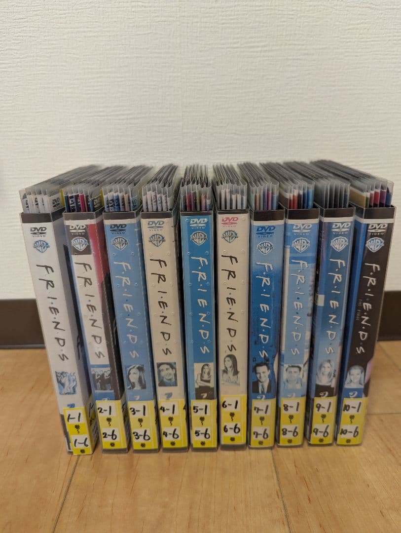 Friends シーズン1〜10全巻60本 海外ドラマDVD
