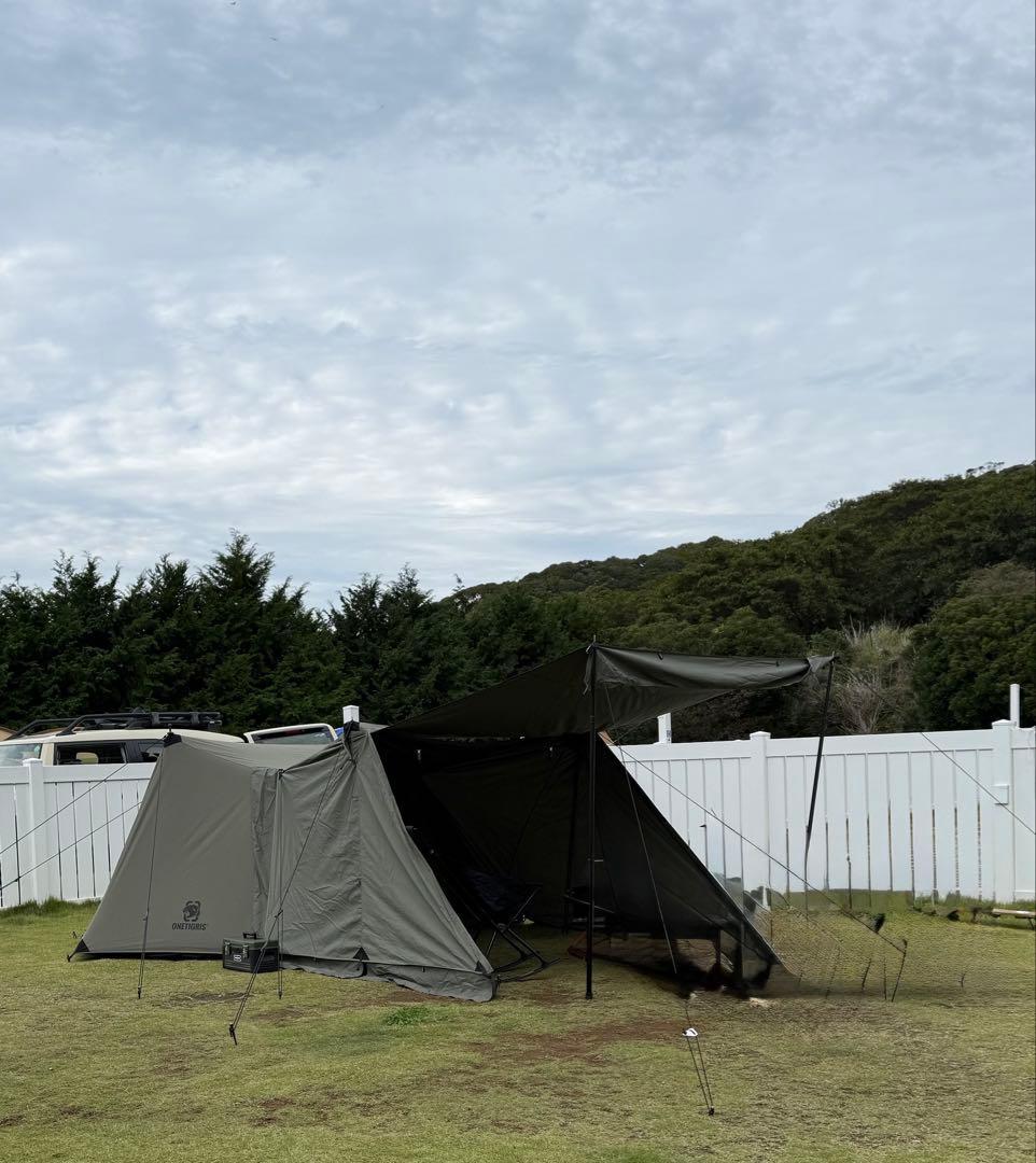 OneTigris ソロホームステッドTC アーミーグリーン前幕セット