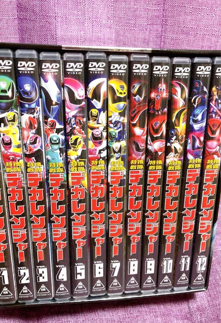 特捜戦隊デカレンジャー DVD12巻セット マジレンジャー VS デカレンジャー