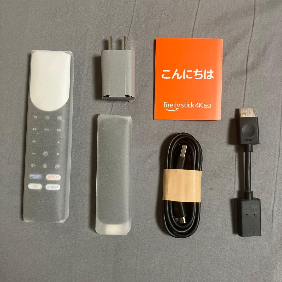 Amazon Fire TV Stick 4K MAX 第２世代