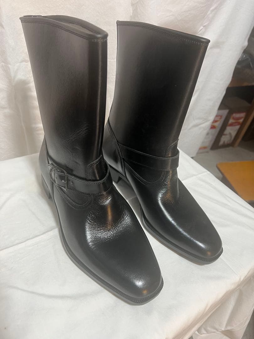 弘進ゴム 半長靴C-813耐油底ブラック 作業用 消防団仕事用メンズ 作業半長靴