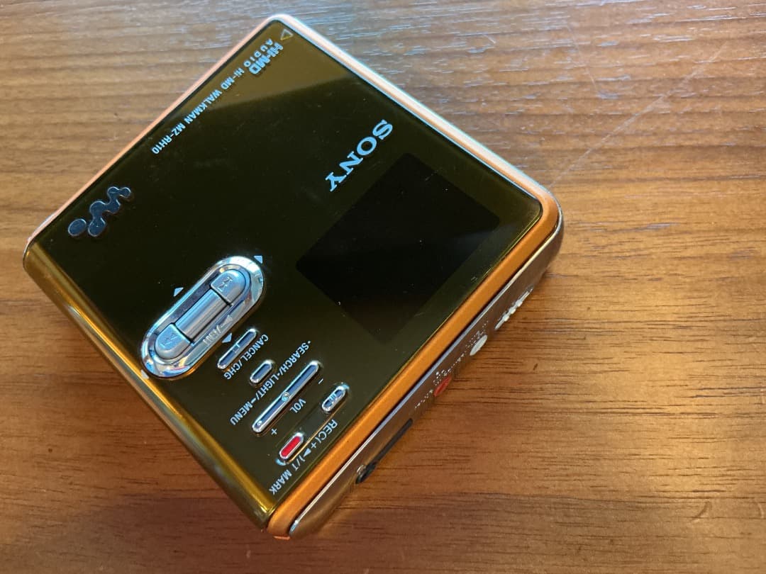 Sony MD MZ-RH10 オレンジ　再生確認済 Hi-MD WALKMAN