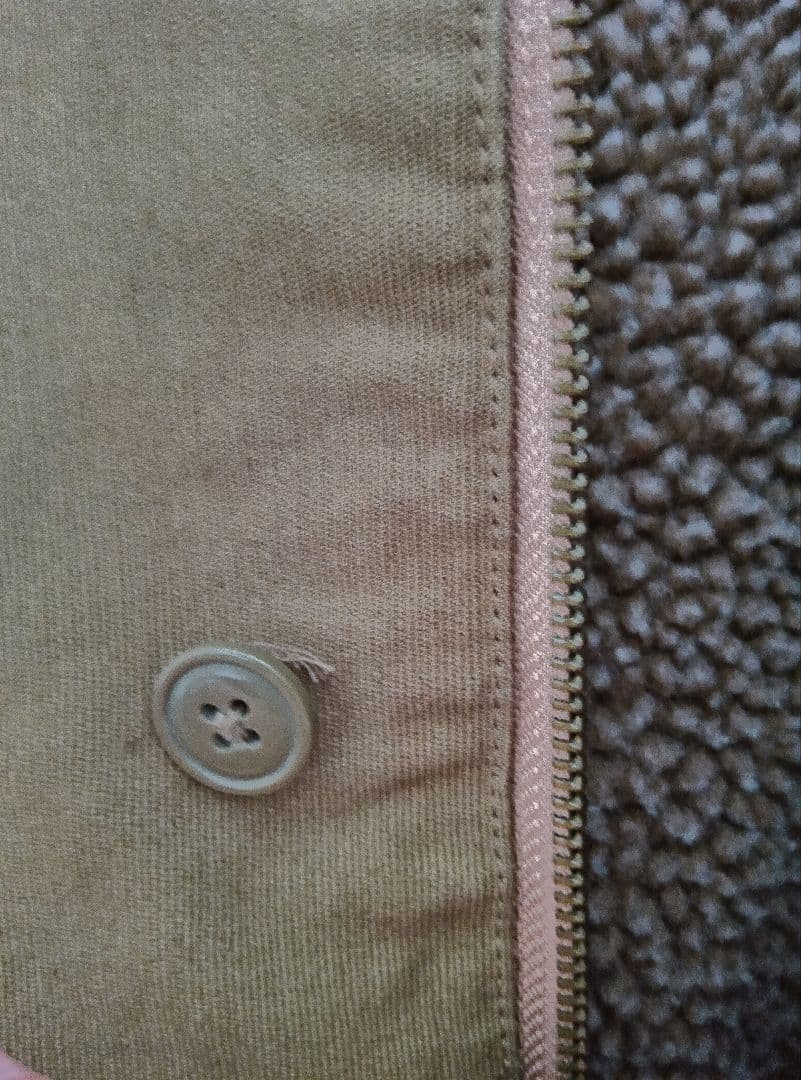 U.S.N.ロゴ付きカーキＮ1デッキジャケット