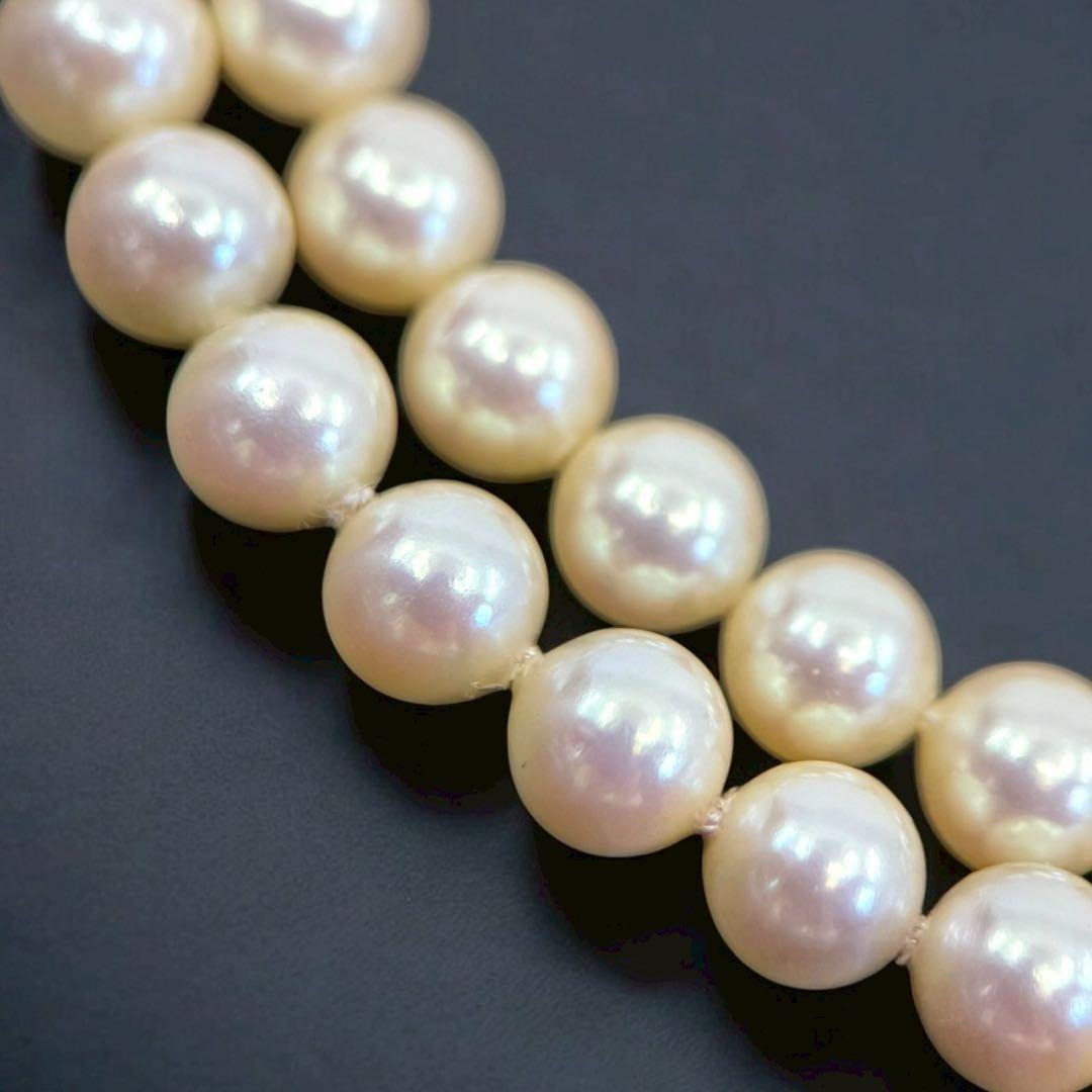 【国産】極上　アコヤ　本真珠　パール　ネックレス　シルバー　7.0mm