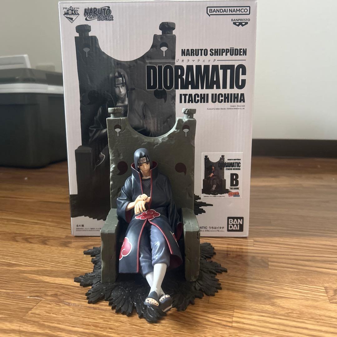 Dioramatic うちはイタチB賞 フィギュア くじ半券付き